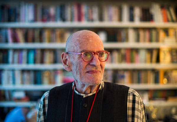 Mr. Kramer in 2017. “Once you got past the rhetoric,” said Dr. Anthony Fauci, an adversary who became a friend, “you found that Larry Kramer made a lot of sense, and that he had a heart of gold.”